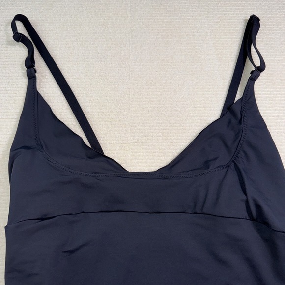 2-Maidenform Shapewear Slip Dress Tan/Black Bodysuit Stretch Multiway Strap XL - Picture 2 of 8